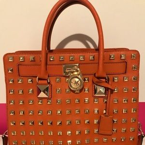 Michael Kors vintage orange purse